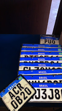 Placas Mercosul prontas para entrega